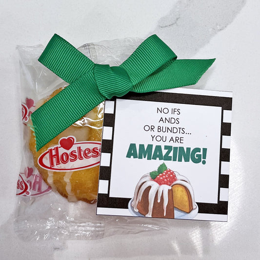 Bundt Amazing Instant Download Tag