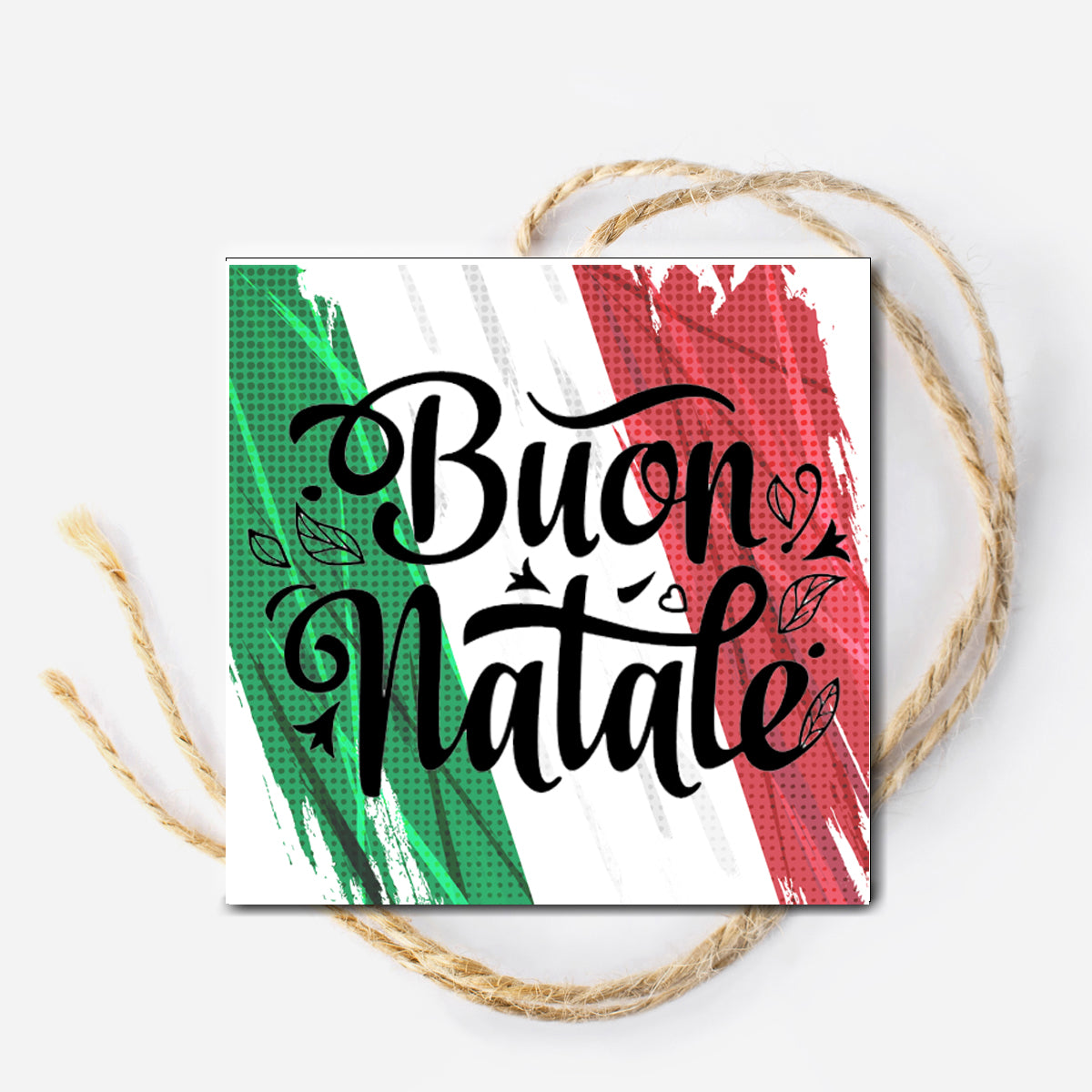 Buon Natale Instant Download Tag