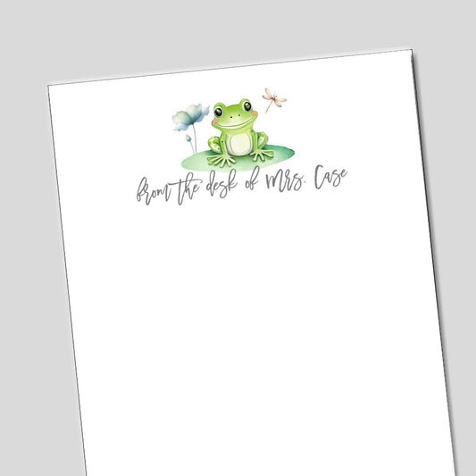 Frog Notepad