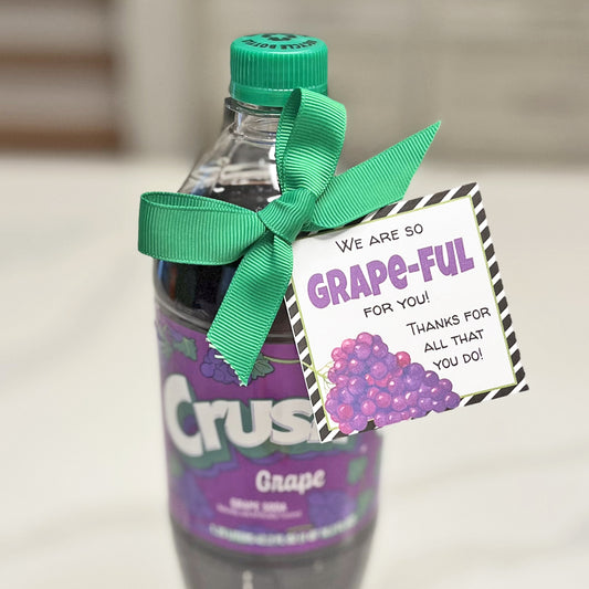 Grape Instant Download Tag