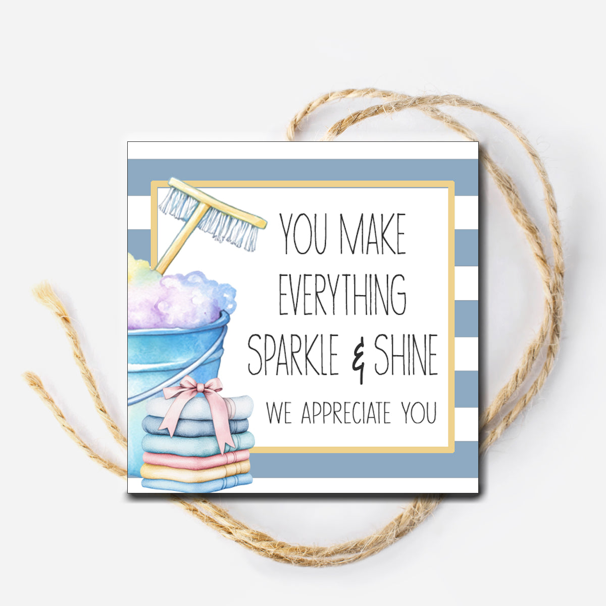 Housekeeping Appreciation Week Instant Download Tag