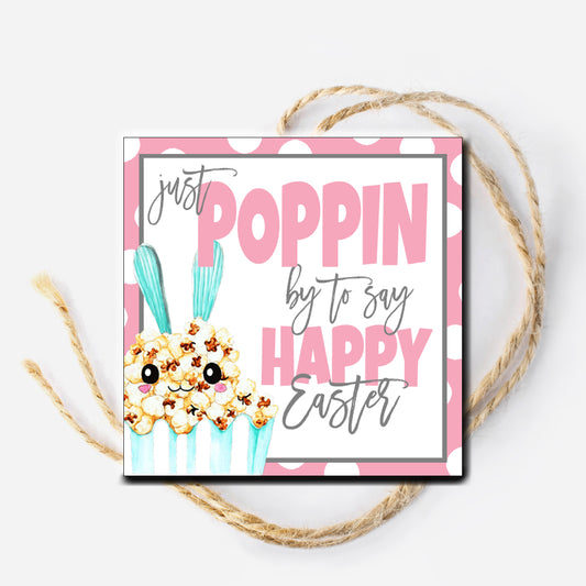 Easter Popcorn Gift Tag