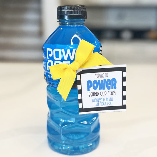 Power Behind our Team Instant Download Tag