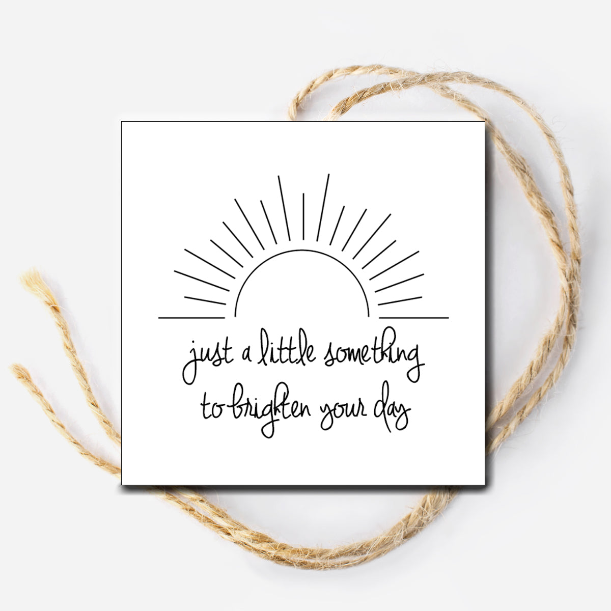 Sunshine Instant Download Tag