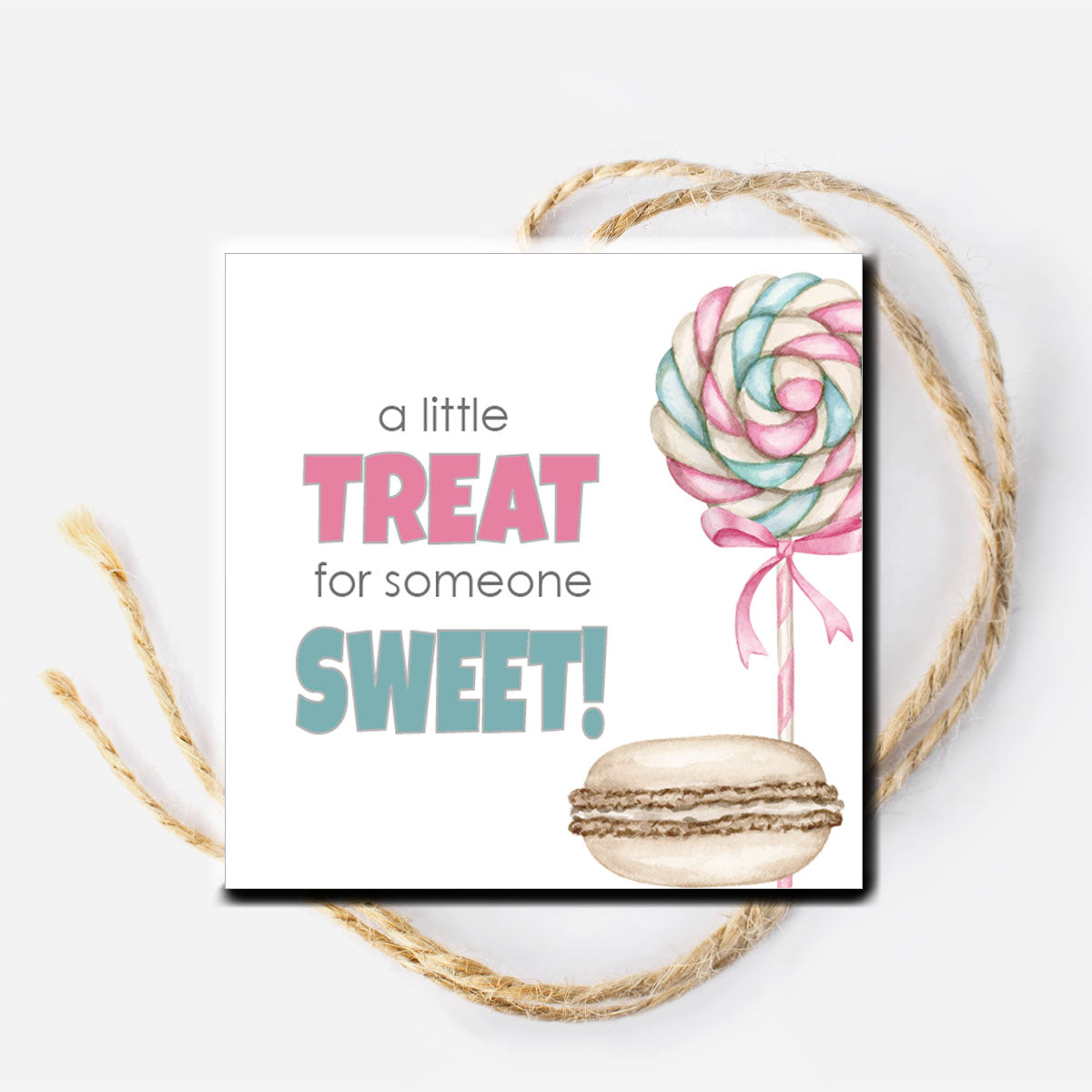 Little Treat for Someone Sweet Instant Download Tag