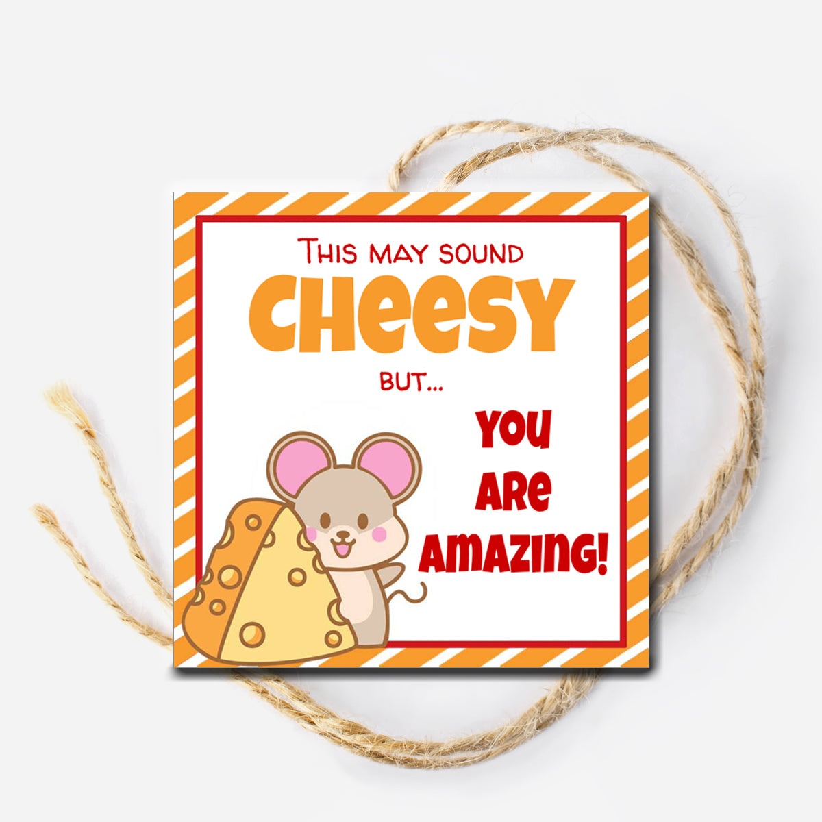 Cheesy Instant Download Tag