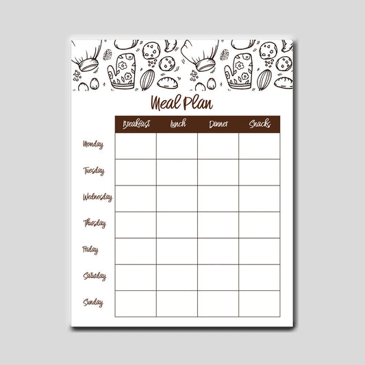 Meal Plan Printable