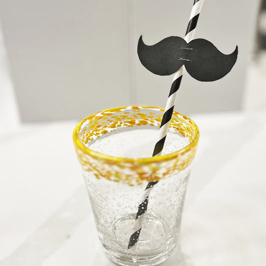 Mustache Template - INSTANT DOWNLOAD