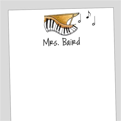 Piano Notepad