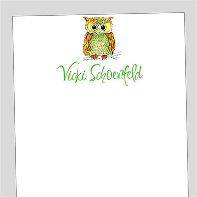 Owl Notepad