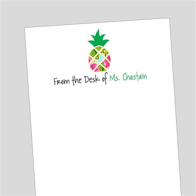 Pineapple Notepad