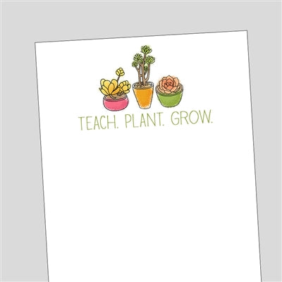 Teach Plant Grow Notepad