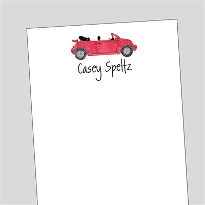 Red Bug Notepad