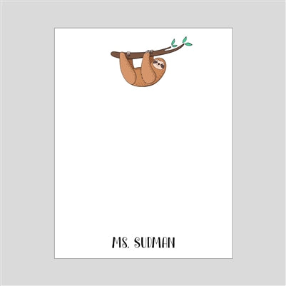 Sloth Notepad