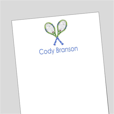 Tennis Boy Notepad