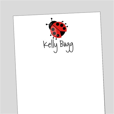 Ladybug Notepad