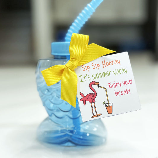 Sip Sip Hooray Summer Vacay Instant Download Tag